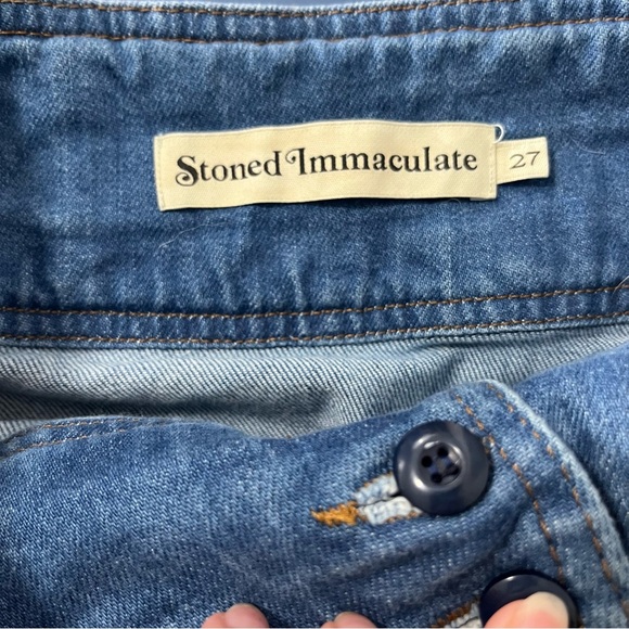 Stoned Immaculate Waiting For The Sun Bells in Filmore Flare Jeans 27 - Picture 5 of 9